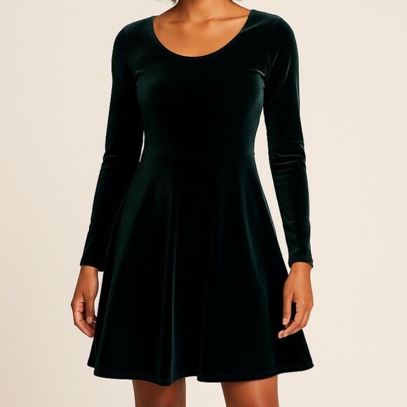 Vintage The Limited Velvet Dress – Size 12 - Picture 1 of 3